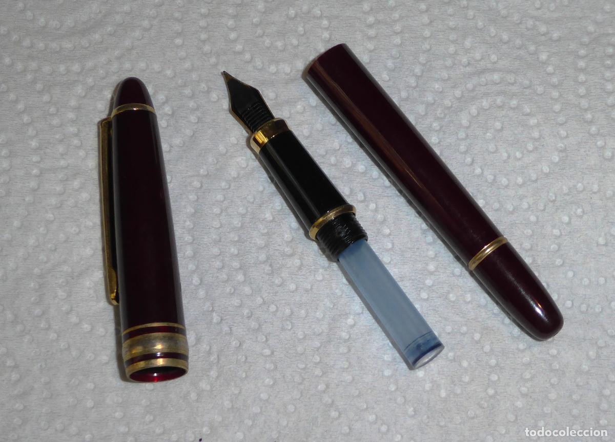Plumas estilogr&aacute;ficas antiguas: PLUMA ESTILOGRAFICA SIN MARCA VISIBLE - Foto 6