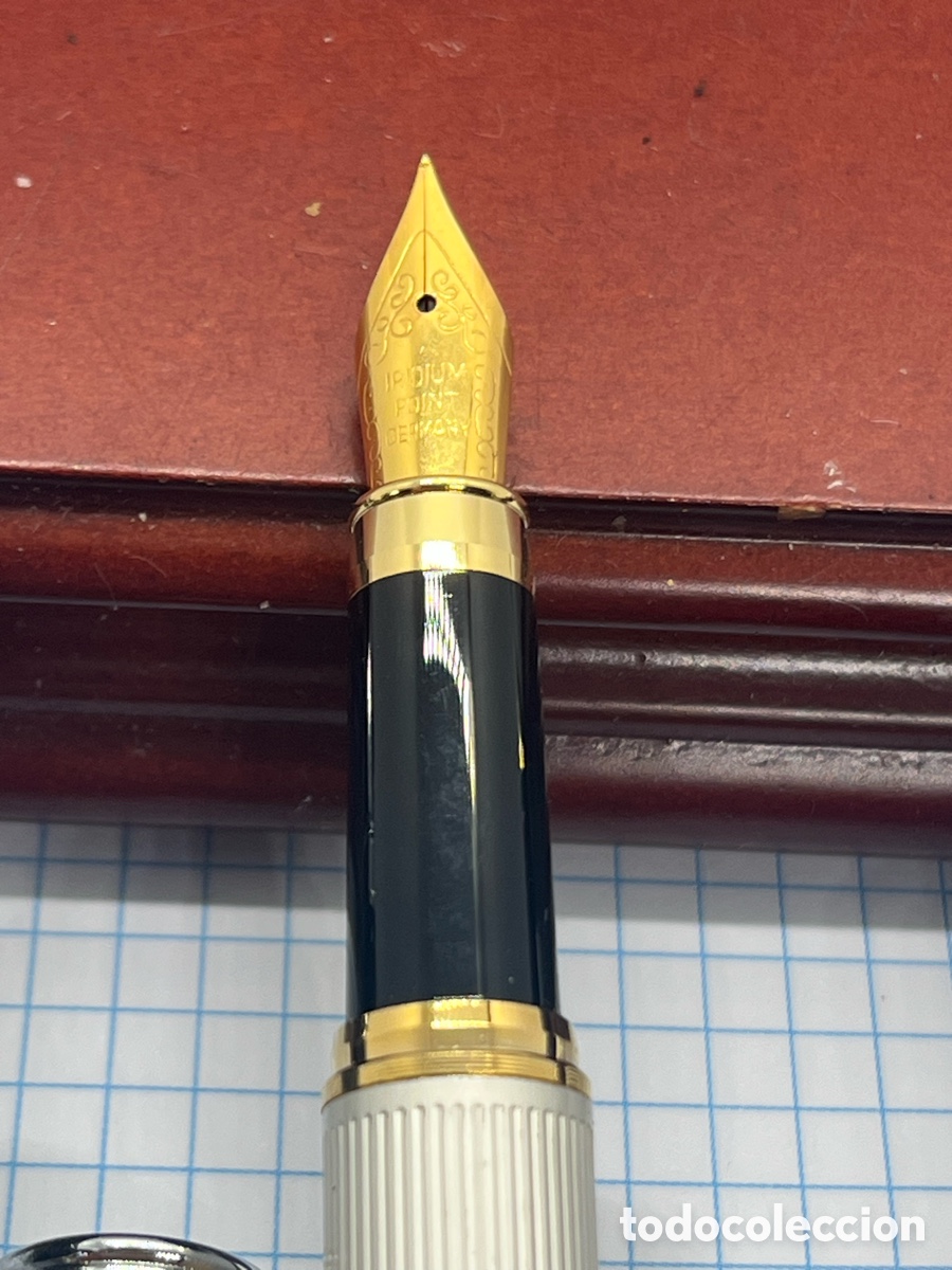 Plumas estilogr&aacute;ficas antiguas: 4 Plumas estilogr&aacute;ficas, sin uso - Foto 5
