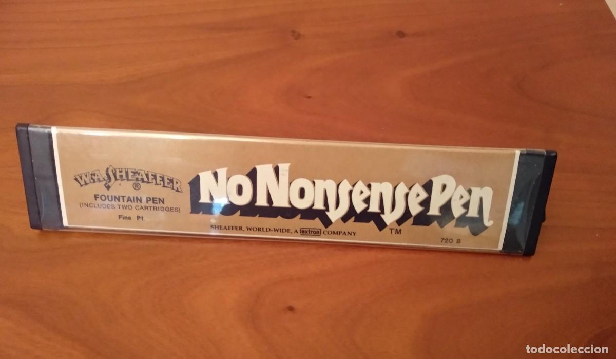 Plumas estilogr&aacute;ficas antiguas: PLOMA VINTAGE SCHEAFFER NONONSENSE PEN, FOUNTAIN PEN, PER ESTRENAR, CAPSA ORIGINAL, admeto OFERTES!