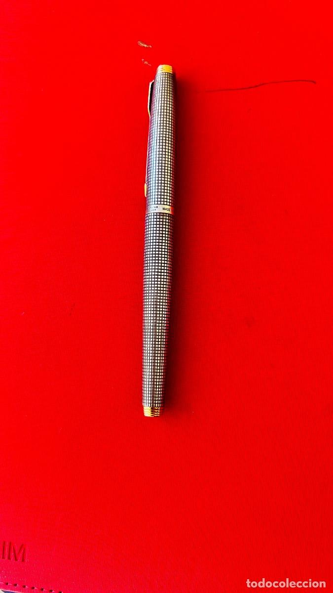 Plumas estilogr&aacute;ficas antiguas: Pluma Estilogr&aacute;fica Parker 75 Sterling Silver