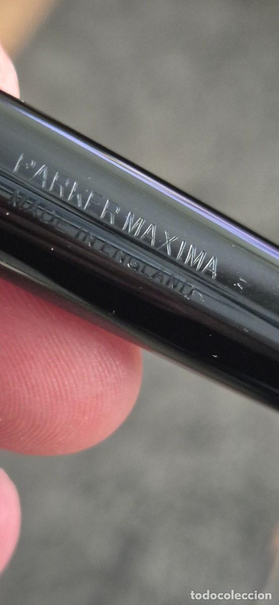 Plumas estilogr&aacute;ficas antiguas: Pluma estilografica Parker Maxima - Foto 8