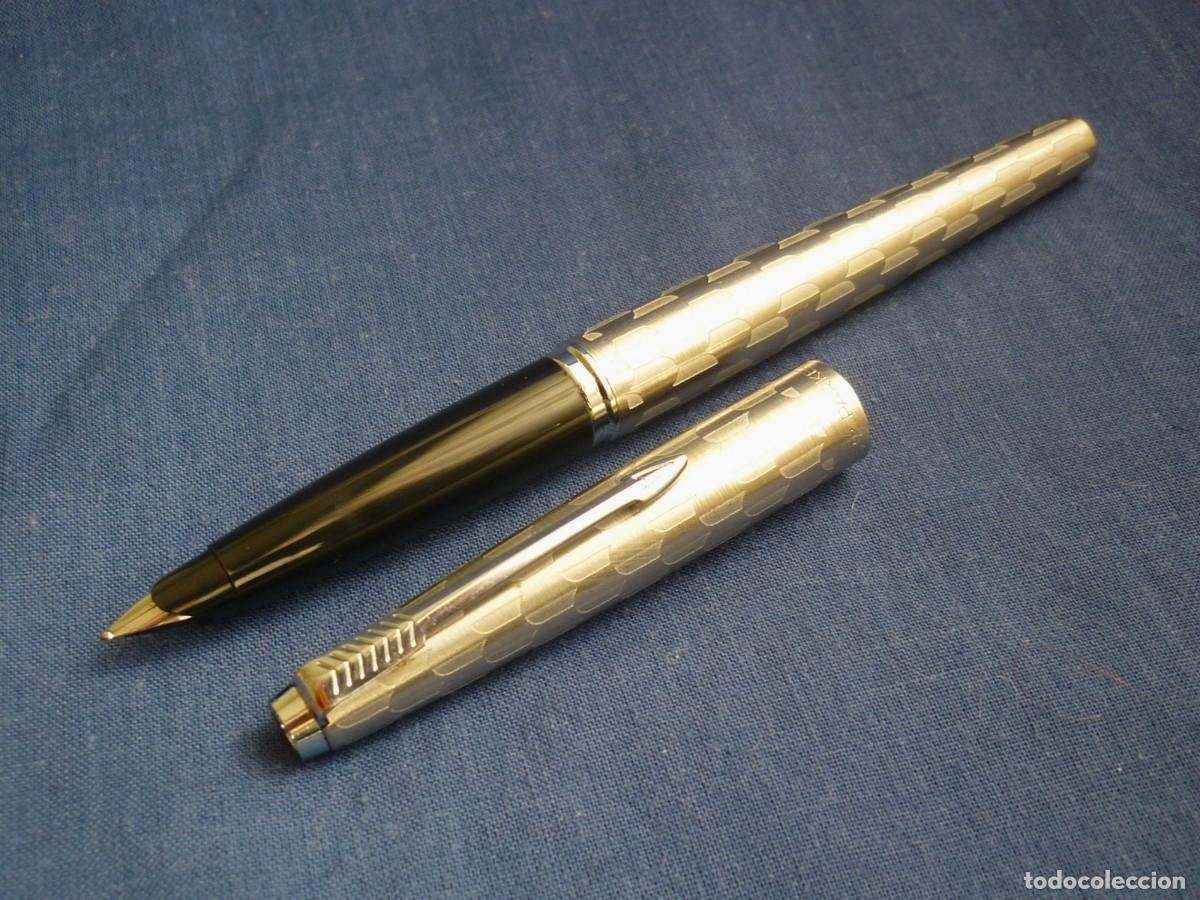 Plumas estilogr&aacute;ficas antiguas: Pluma Vintage Parker 45 Harlequin. Poco Com&uacute;n. De Producci&oacute;n Corta. Excelente.