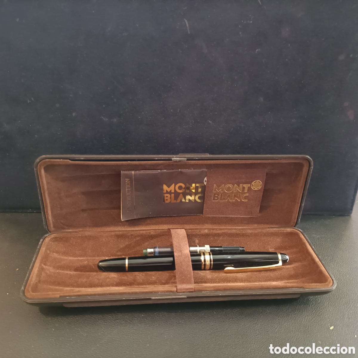 Plumas estilogr&aacute;ficas antiguas: Pluma Montblanc meisterstuck 144.