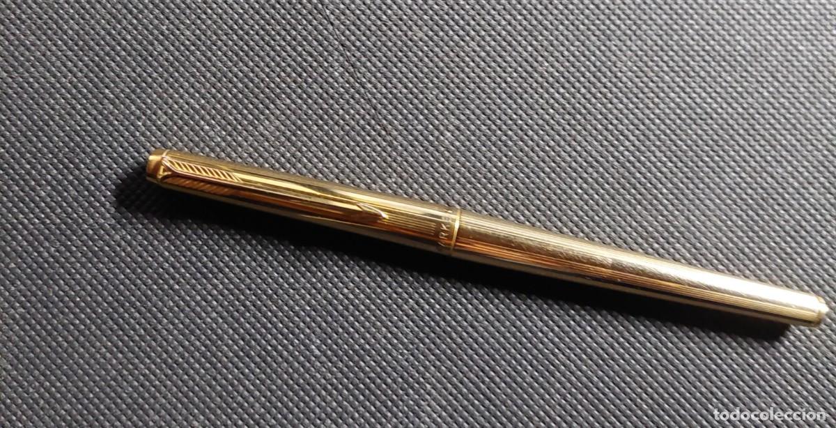 Plumas estilogr&aacute;ficas antiguas: PLUMA ESTILOGRAFICA ( PARKER IMPERIAL MODELO 180 .