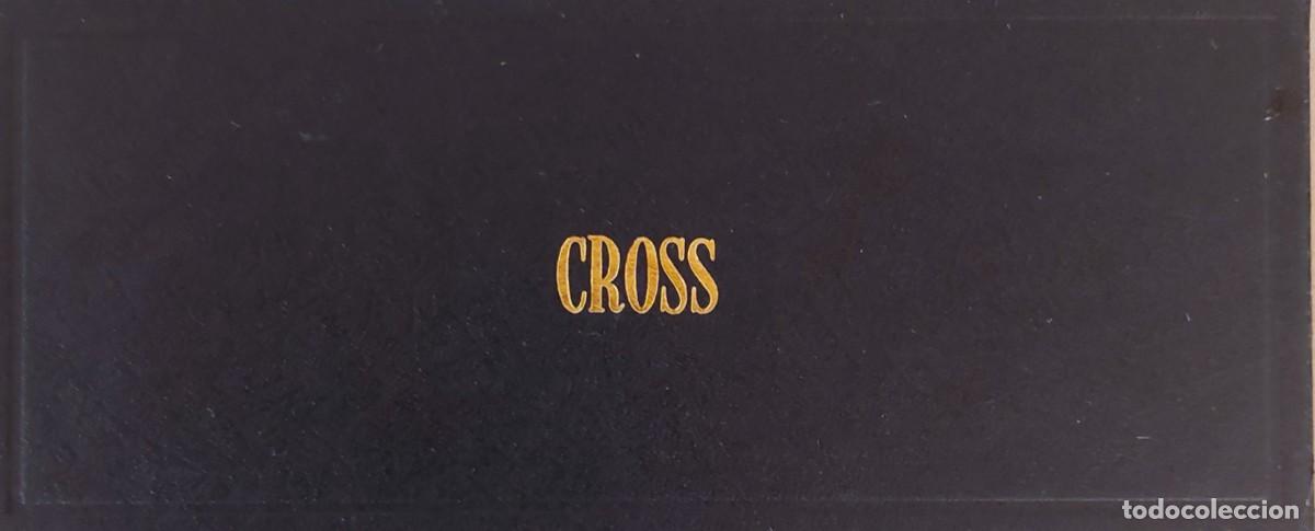 Plumas estilogr&aacute;ficas antiguas: ANTIGUA PLUMA ESTILOGRAFICA ( CROSS DUO SET) CLASICK BACK 1980