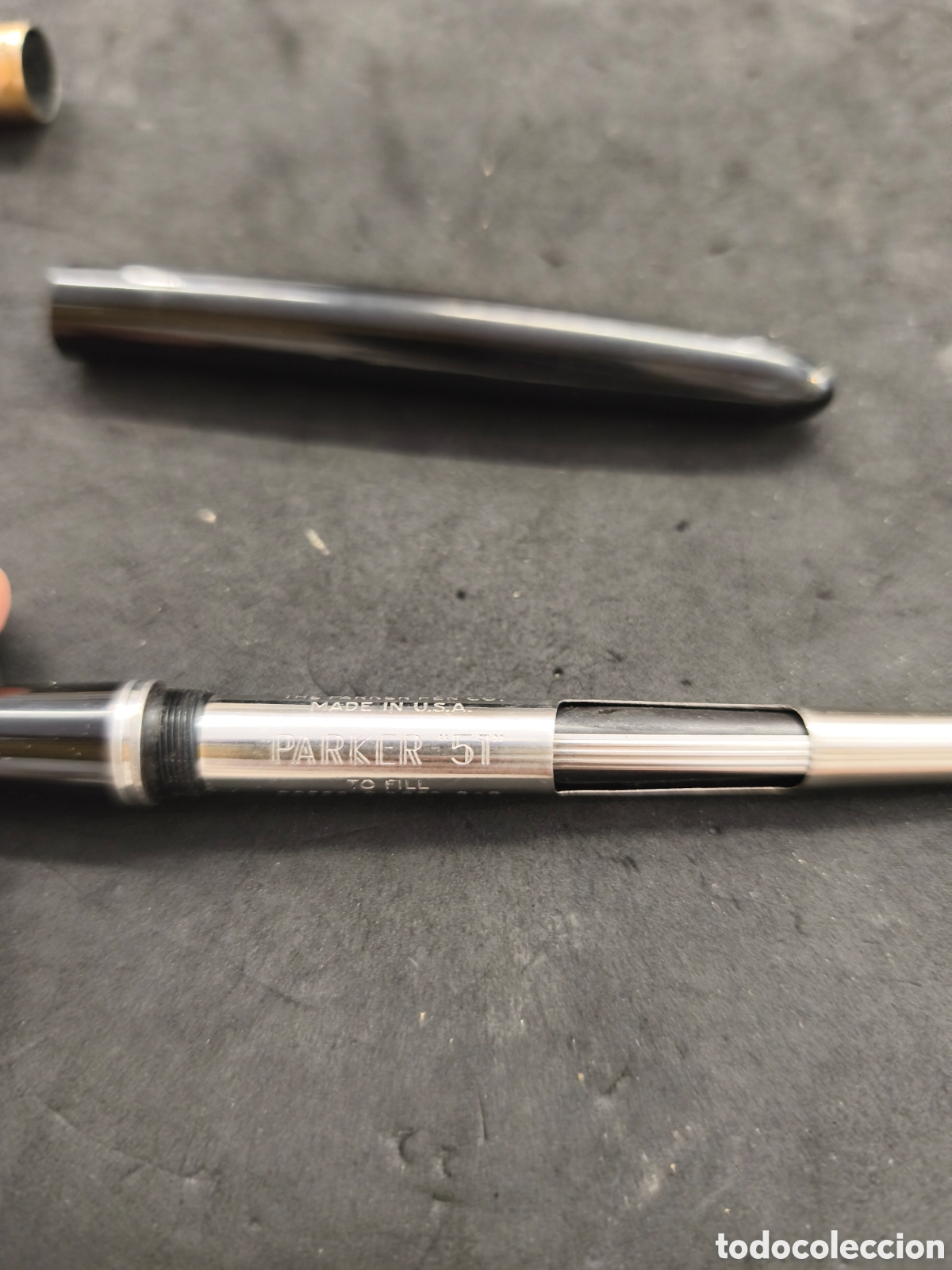 Plumas estilogr&aacute;ficas antiguas: Antigua Pluma Parker 51 - Foto 7