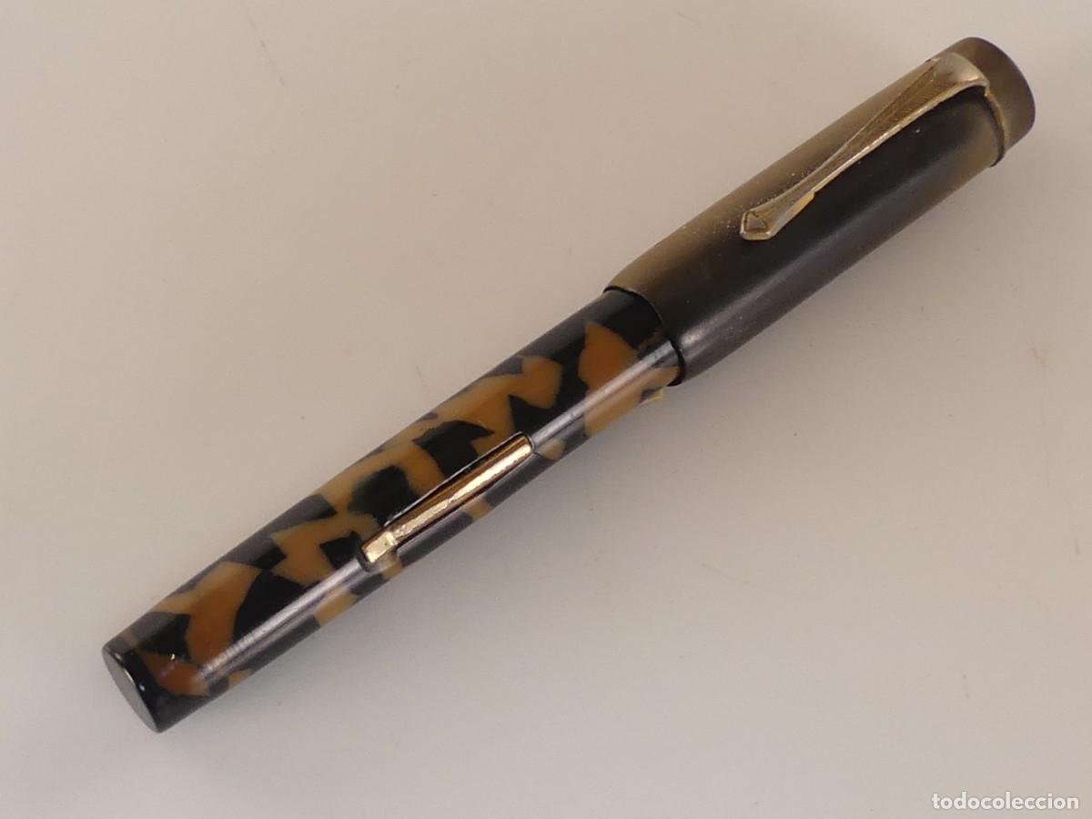 Penne stilografiche antiche: ANTIGUA PLUMA ESTILOGRAFICA THE ARISTOCRAT PLUMIN 14 K OBJETO DE COLECCION
