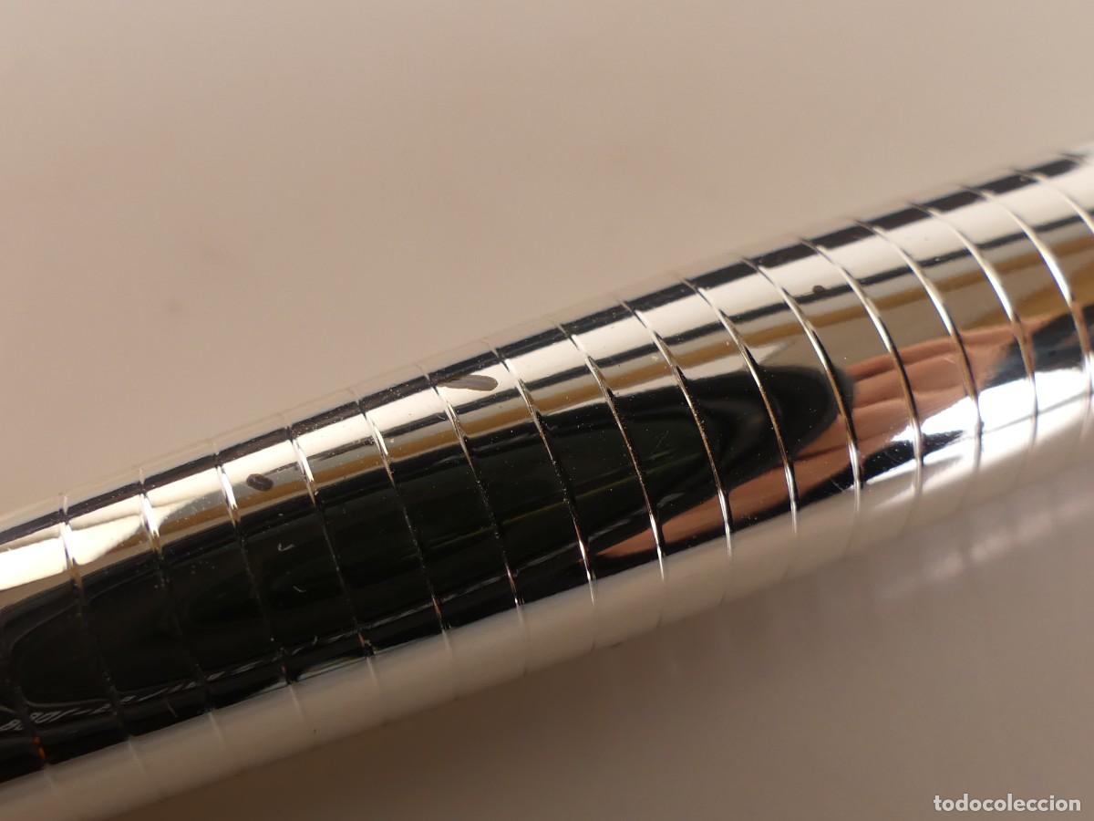 Plumas estilogr&aacute;ficas antiguas: PLUMA ESTILOGRAFICA IRIDIUM POINT GERMANY SILVER LEGENDS OBJETO DE COLECCI&Oacute;N - Foto 3