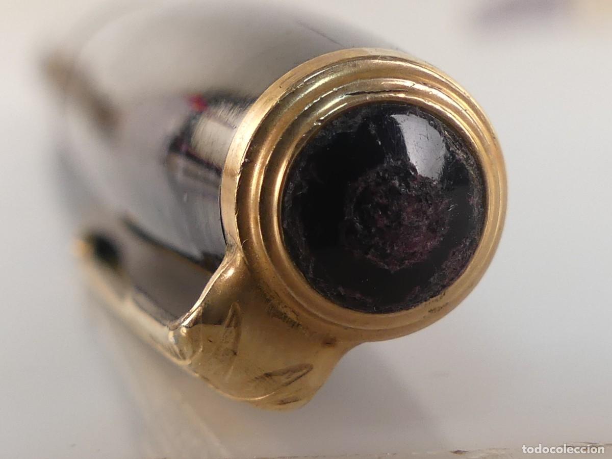 Plumas estilogr&aacute;ficas antiguas: ANTIGUA PLUMA MARCA PARKER VACUMATIC OBJETO DE COLECCION - Foto 3