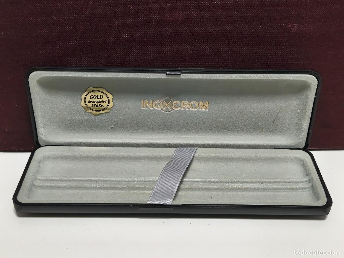 Old Fountain Pens: ESTUCHE DE PLUMA INOXCROM.