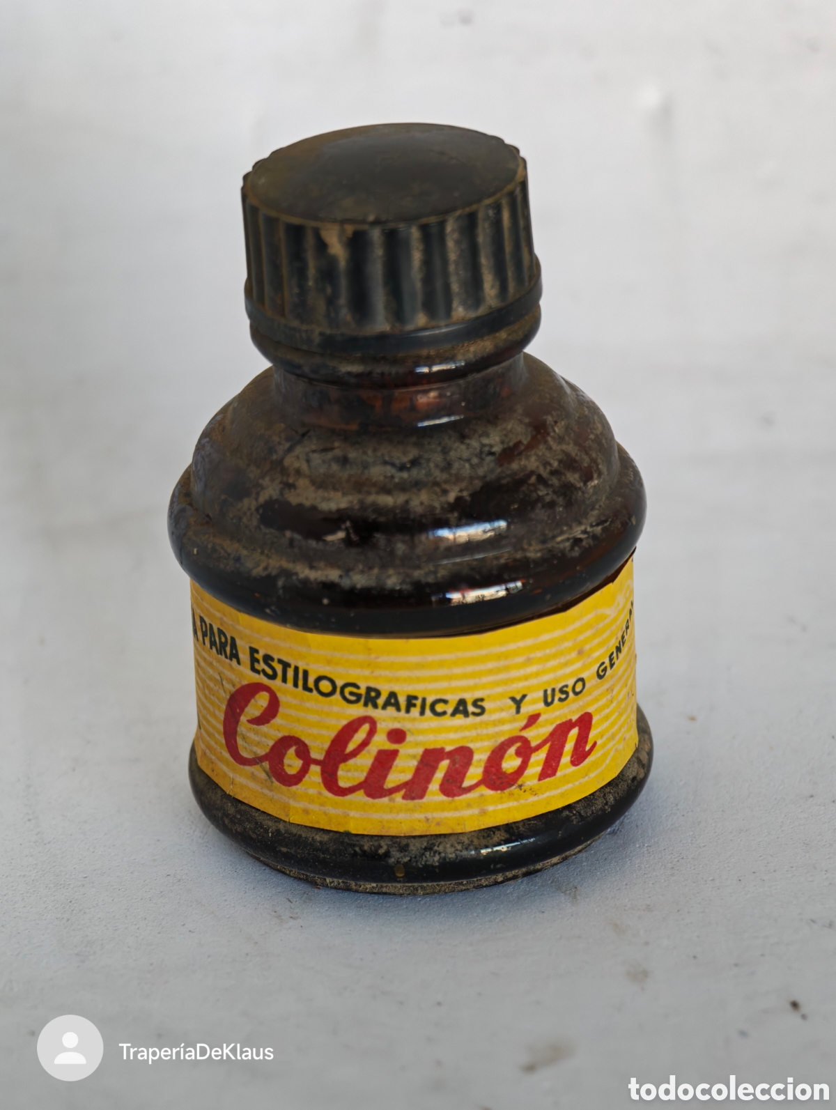 Plumas estilogr&aacute;ficas antiguas: tinta para estilogr&aacute;ficas - Colin&oacute;n - car106