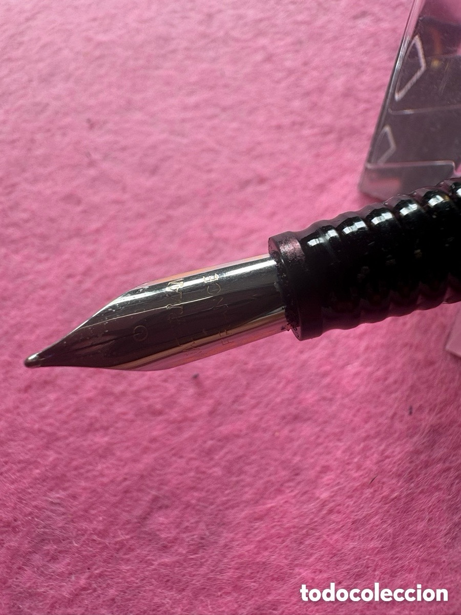 Plumas estilogr&aacute;ficas antiguas: Pluma Waterman Laureat lacada (A1) - Foto 2