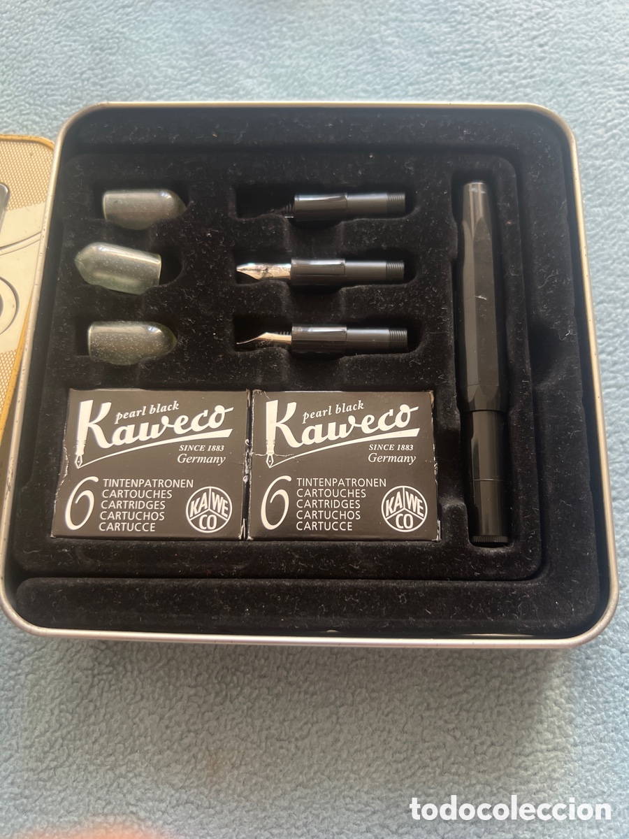 Plumas estilogr&aacute;ficas antiguas: Kaweco Kalligrafie . - Foto 2