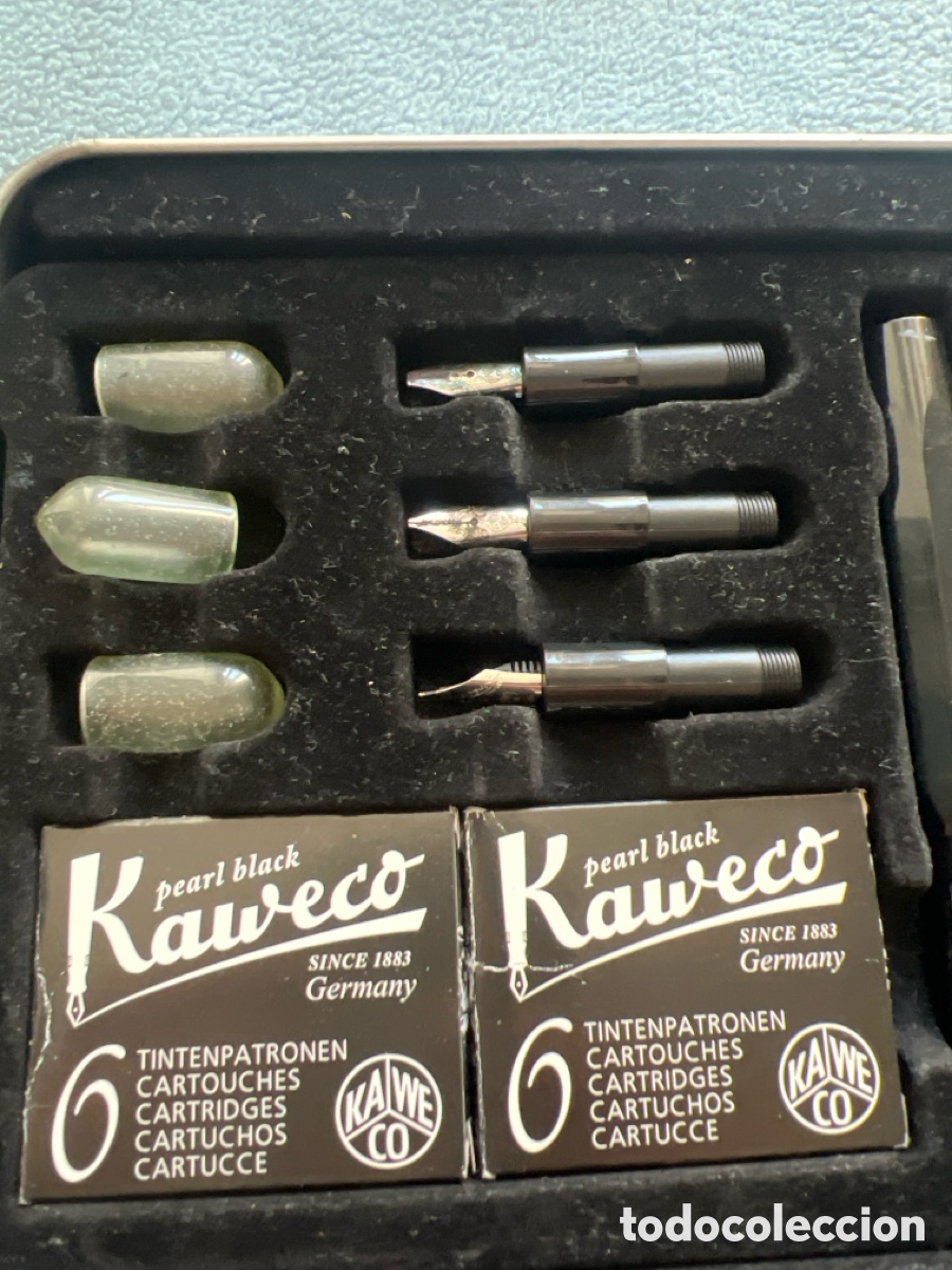 Plumas estilogr&aacute;ficas antiguas: Kaweco Kalligrafie . - Foto 3