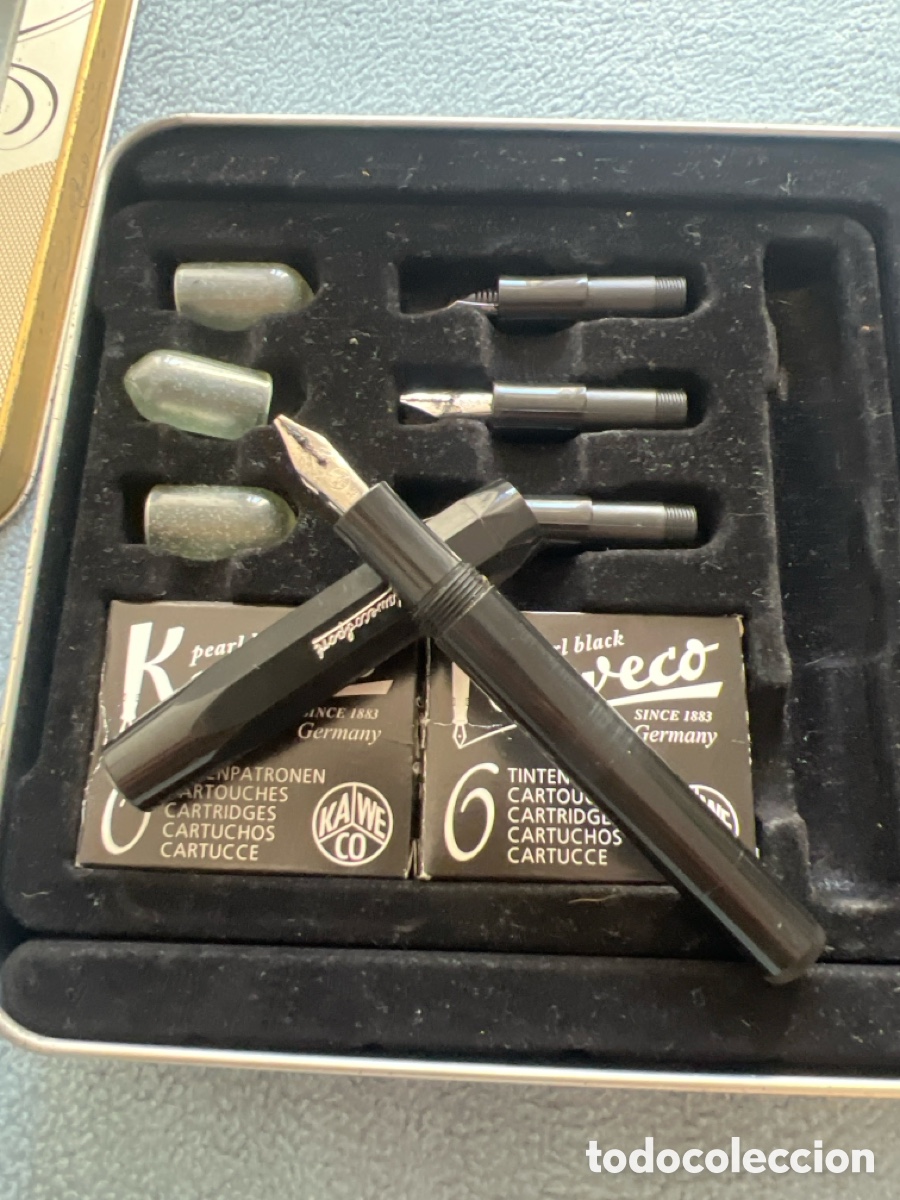 Plumas estilogr&aacute;ficas antiguas: Kaweco Kalligrafie . - Foto 4