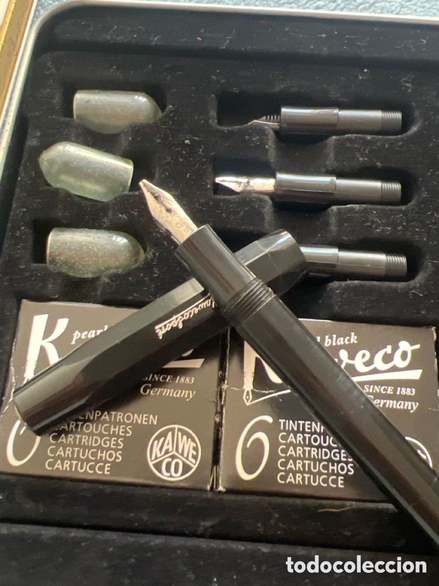Plumas estilogr&aacute;ficas antiguas: Kaweco Kalligrafie . - Foto 5