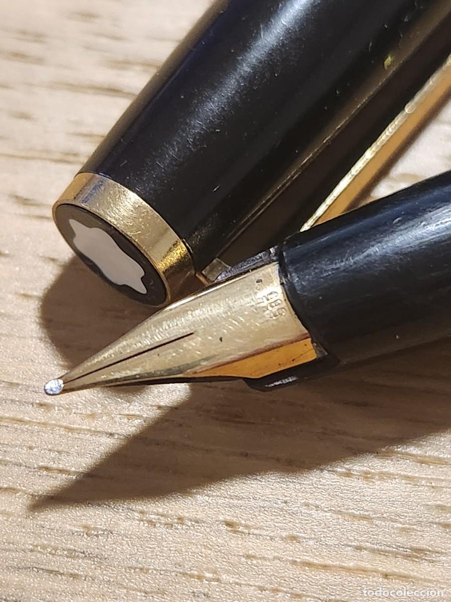 Plumas estilogr&aacute;ficas antiguas: Pluma Estilogr&aacute;fica Montblanc 320 Vintage - Oro 14K / 585