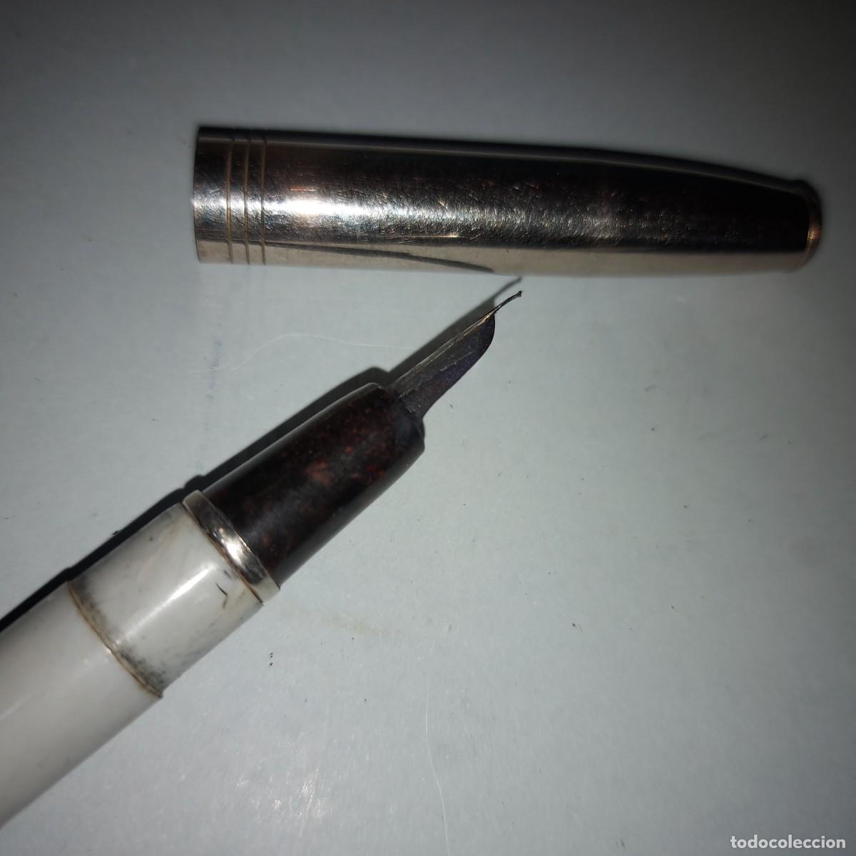 Plumas estilogr&aacute;ficas antiguas: ANTIGUA PLUMA ESTILOGRAFICA SIN MARCA - Foto 5