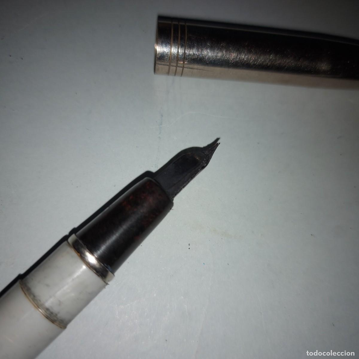 Plumas estilogr&aacute;ficas antiguas: ANTIGUA PLUMA ESTILOGRAFICA SIN MARCA - Foto 6