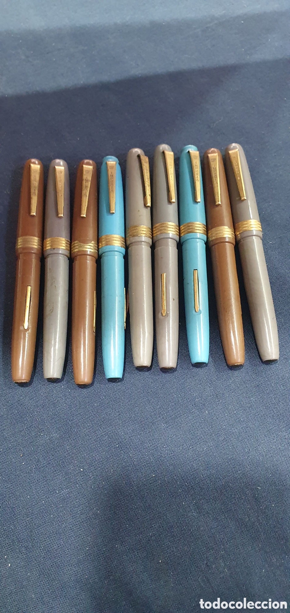 Old Fountain Pens: Lote de plumas vintage Imperia. (L36)
