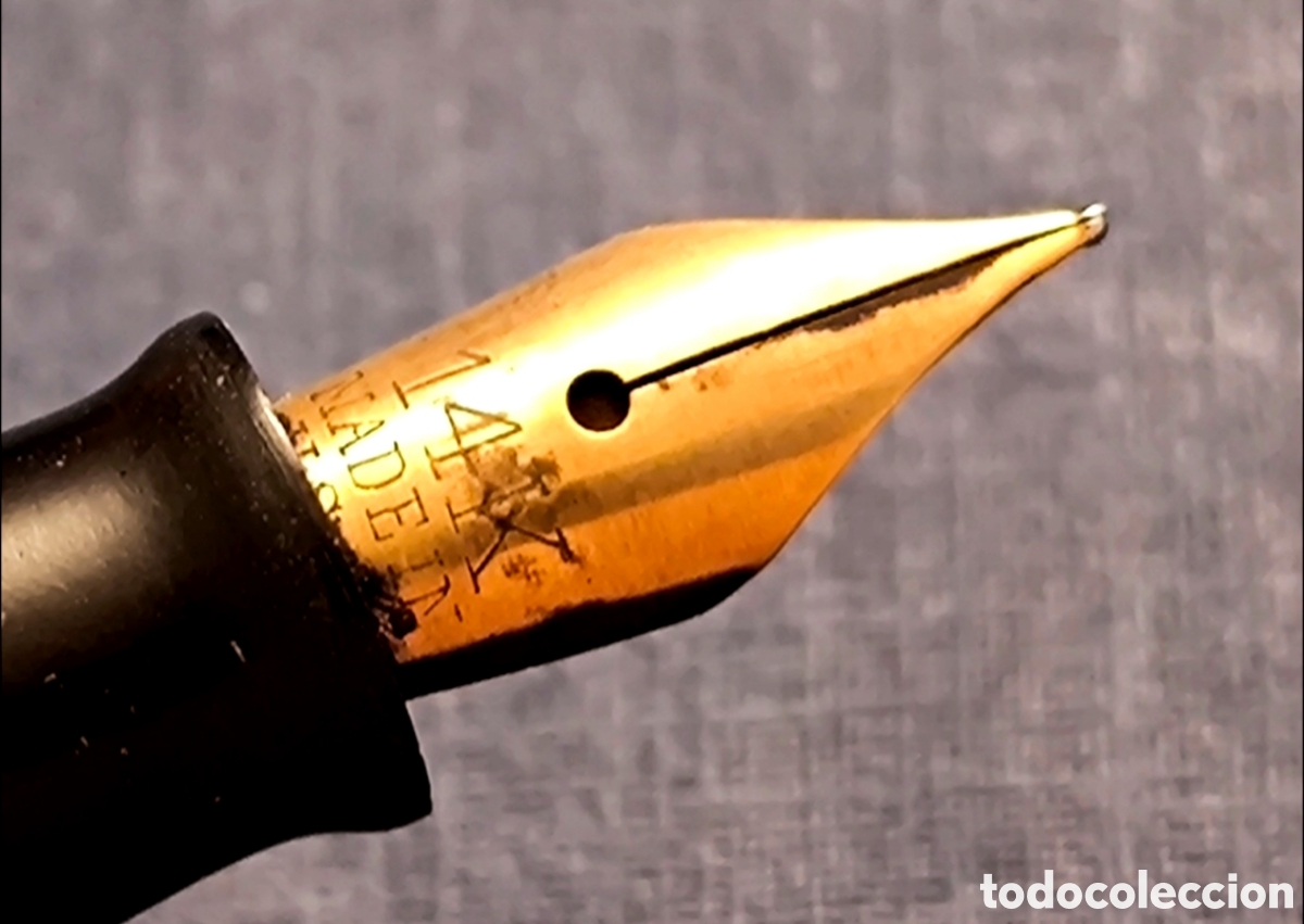 Plumas estilogr&aacute;ficas antiguas: PLUMA PARKER VACUMATIC ANTIGUA 1930 - Foto 12