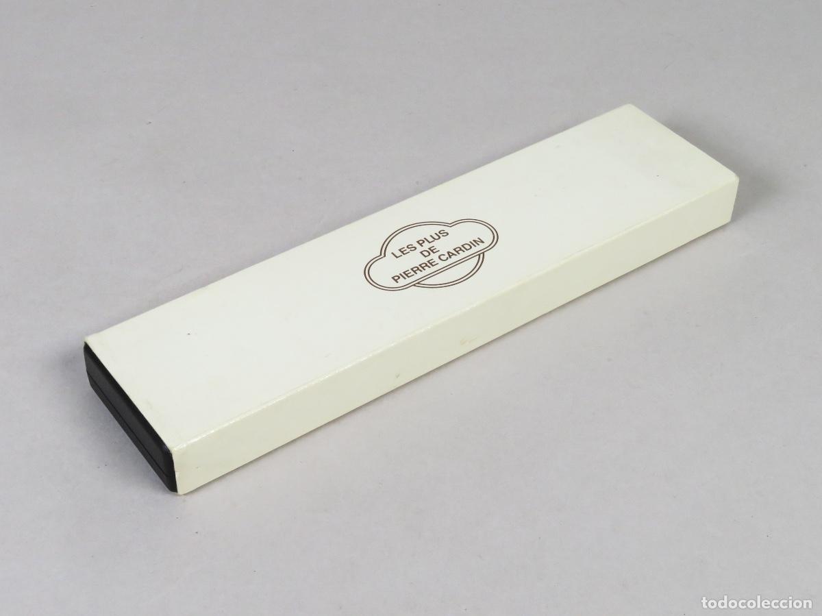 Plumas estilogr&aacute;ficas antiguas: Pluma Pierre Cardin con estuche original - Foto 2