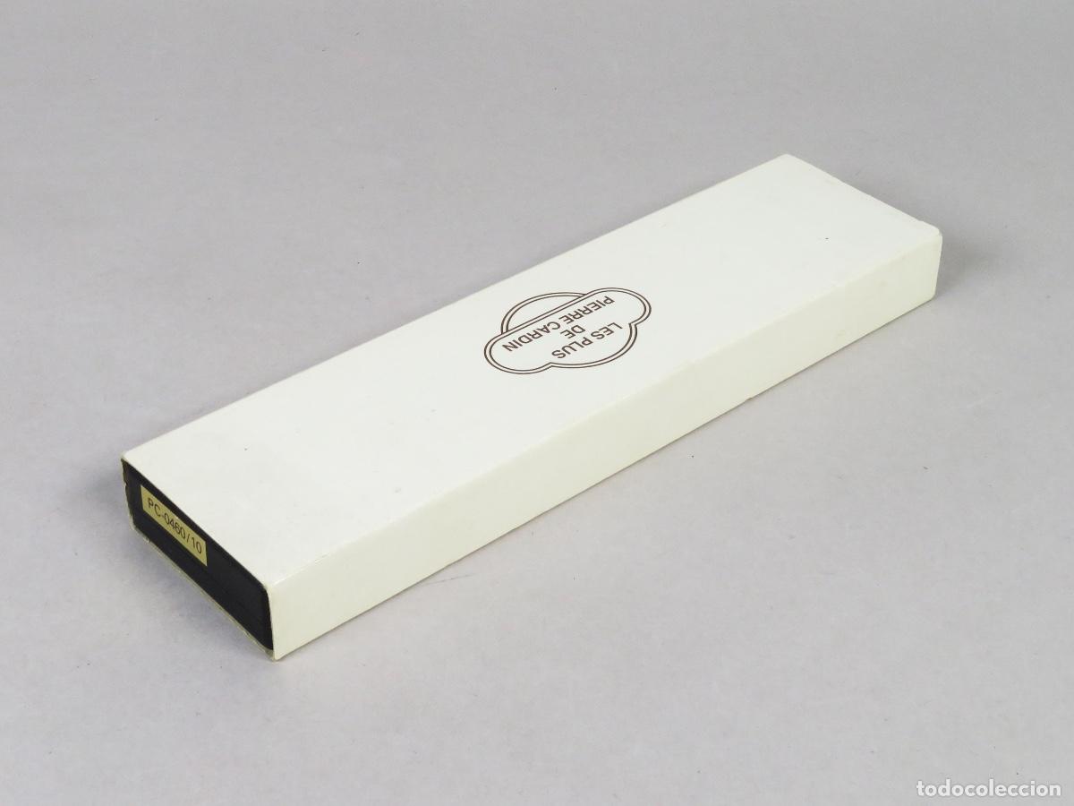 Plumas estilogr&aacute;ficas antiguas: Pluma Pierre Cardin con estuche original - Foto 3