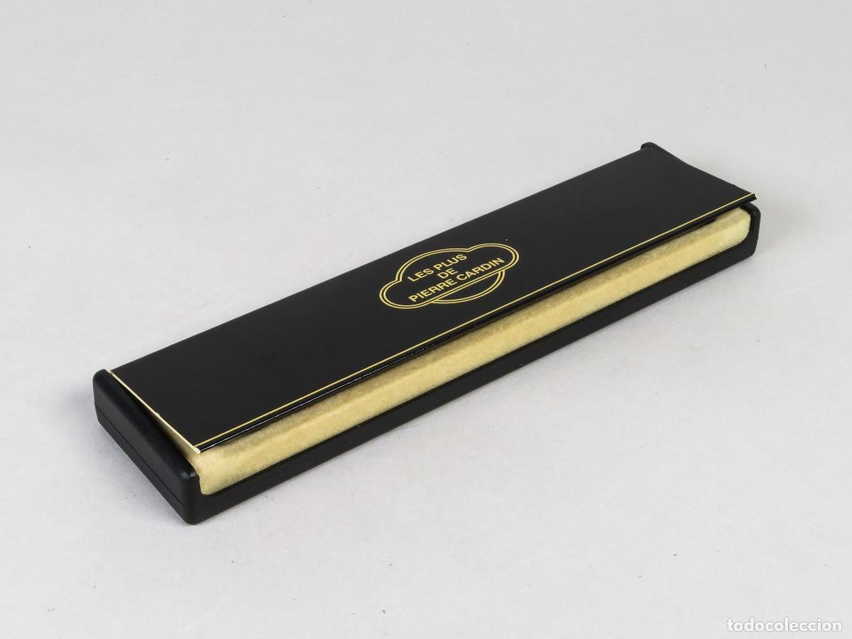 Plumas estilogr&aacute;ficas antiguas: Pluma Pierre Cardin con estuche original - Foto 4