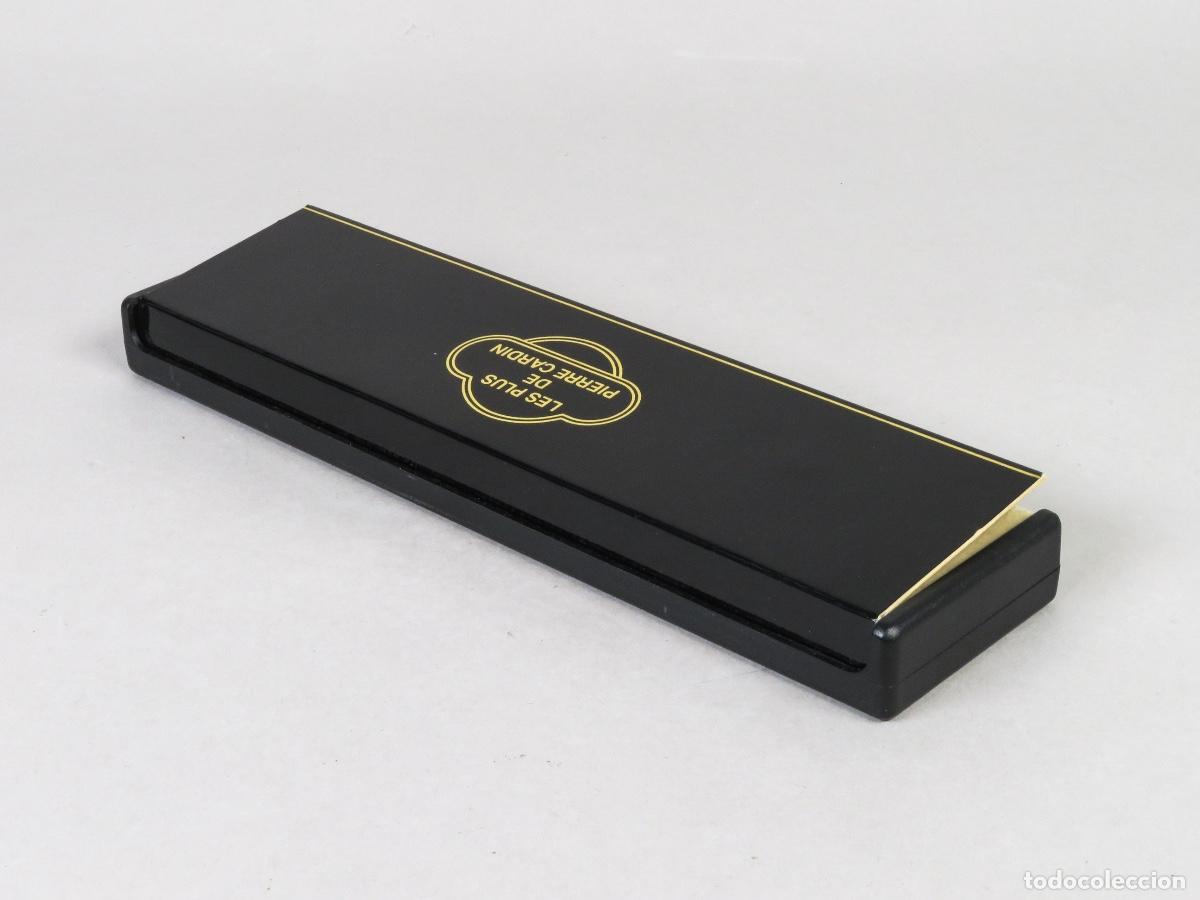 Plumas estilogr&aacute;ficas antiguas: Pluma Pierre Cardin con estuche original - Foto 7