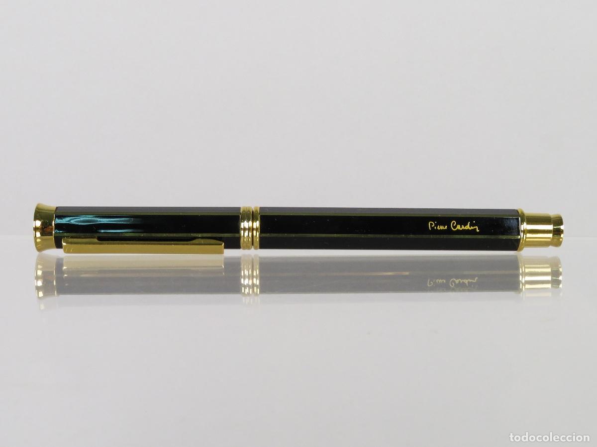 Plumas estilogr&aacute;ficas antiguas: Pluma Pierre Cardin con estuche original - Foto 8