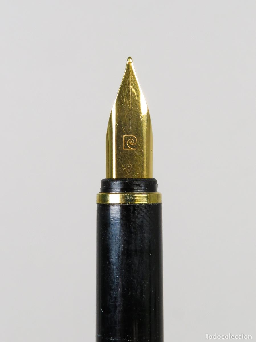 Plumas estilogr&aacute;ficas antiguas: Pluma Pierre Cardin con estuche original - Foto 11