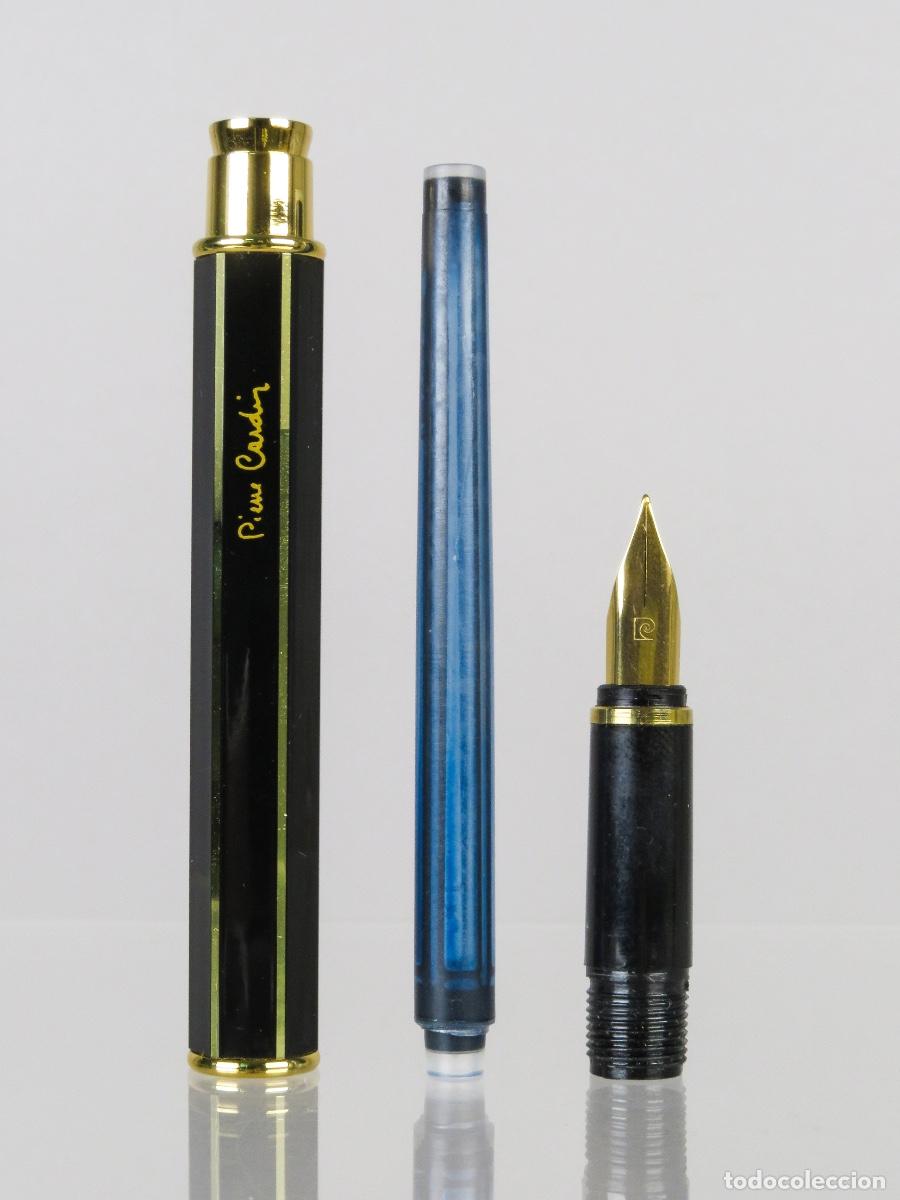 Plumas estilogr&aacute;ficas antiguas: Pluma Pierre Cardin con estuche original - Foto 12