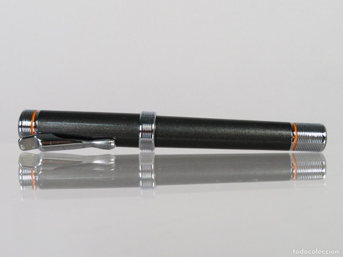 Plumas estilogr&aacute;ficas antiguas: Pluma Harley Davidson con estuche original - Foto 7