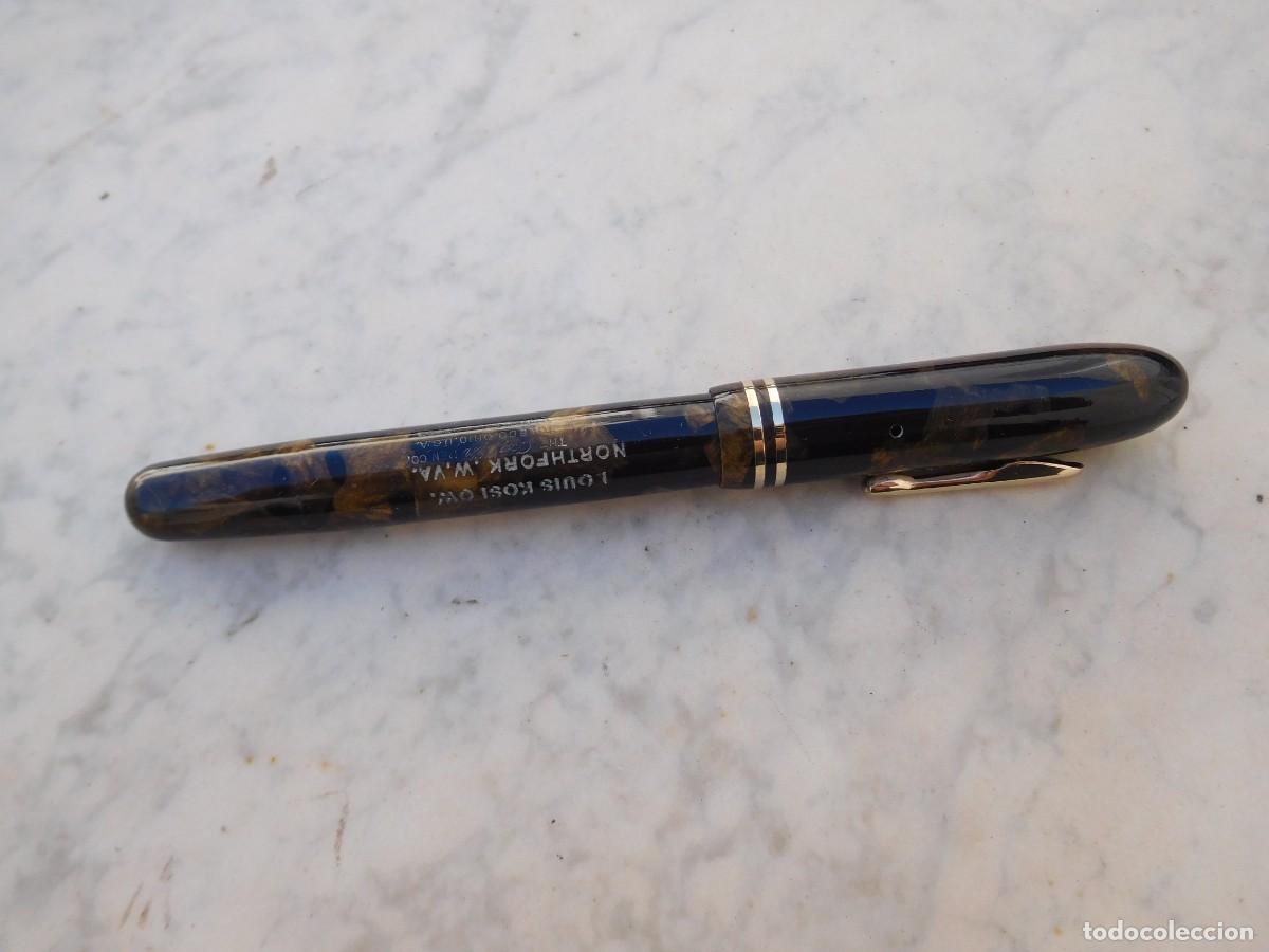 Alte F&uuml;llfederhalter: Pluma estilogr&aacute;fica antigua Conklin endura