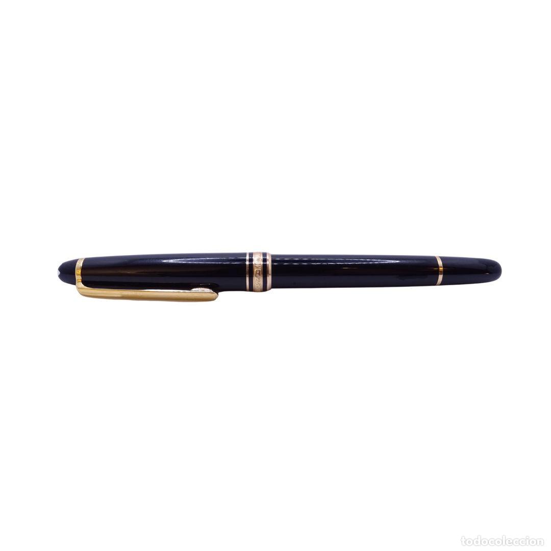 Plumas estilogr&aacute;ficas antiguas: Pluma estilogr&aacute;fica Montblanc Meisterst&uuml;ck 144 Pix, oro 14k, 2000&rsquo;s - Alemania