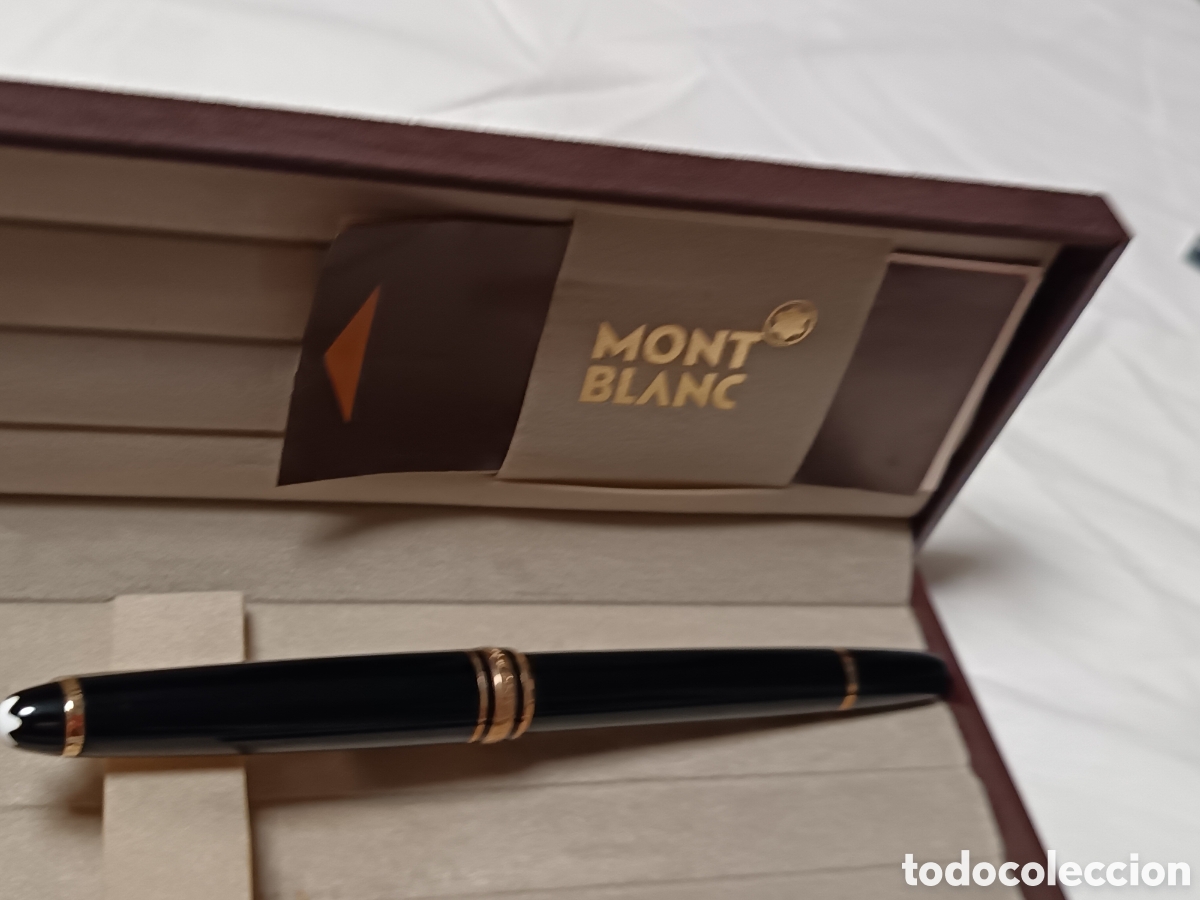 Plumas estilogr&aacute;ficas antiguas: VINTAGE MONTBLANC MEISTERST&Uuml;CK , BALL PEN, BOL&Iacute;GRAFO , ORIGINAL