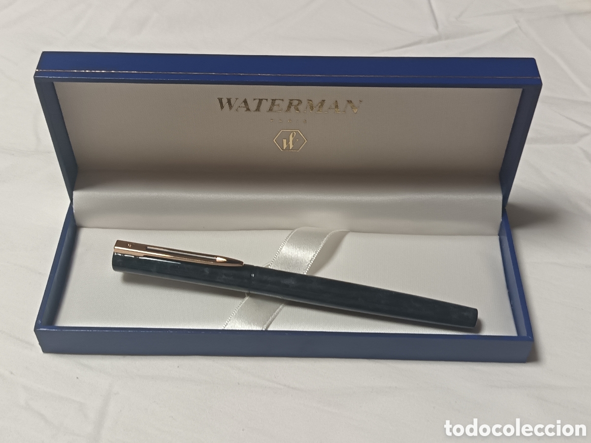 Plumas estilogr&aacute;ficas antiguas: PLUMA ESTILOGRAFICA WATERMAN , USADA