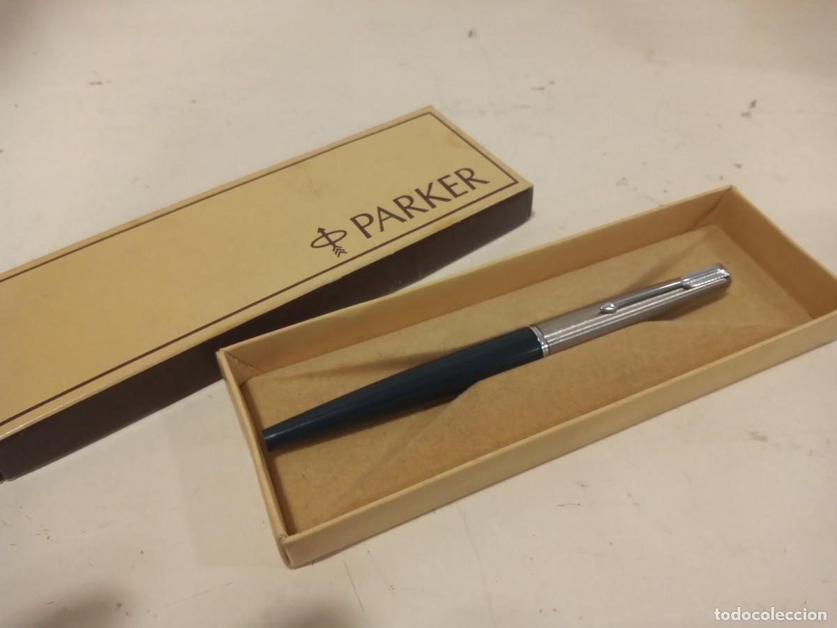Plumas estilogr&aacute;ficas antiguas: PLUMA ESTILOGRAFICA PARKER VINTAGE CON ESTUCHE