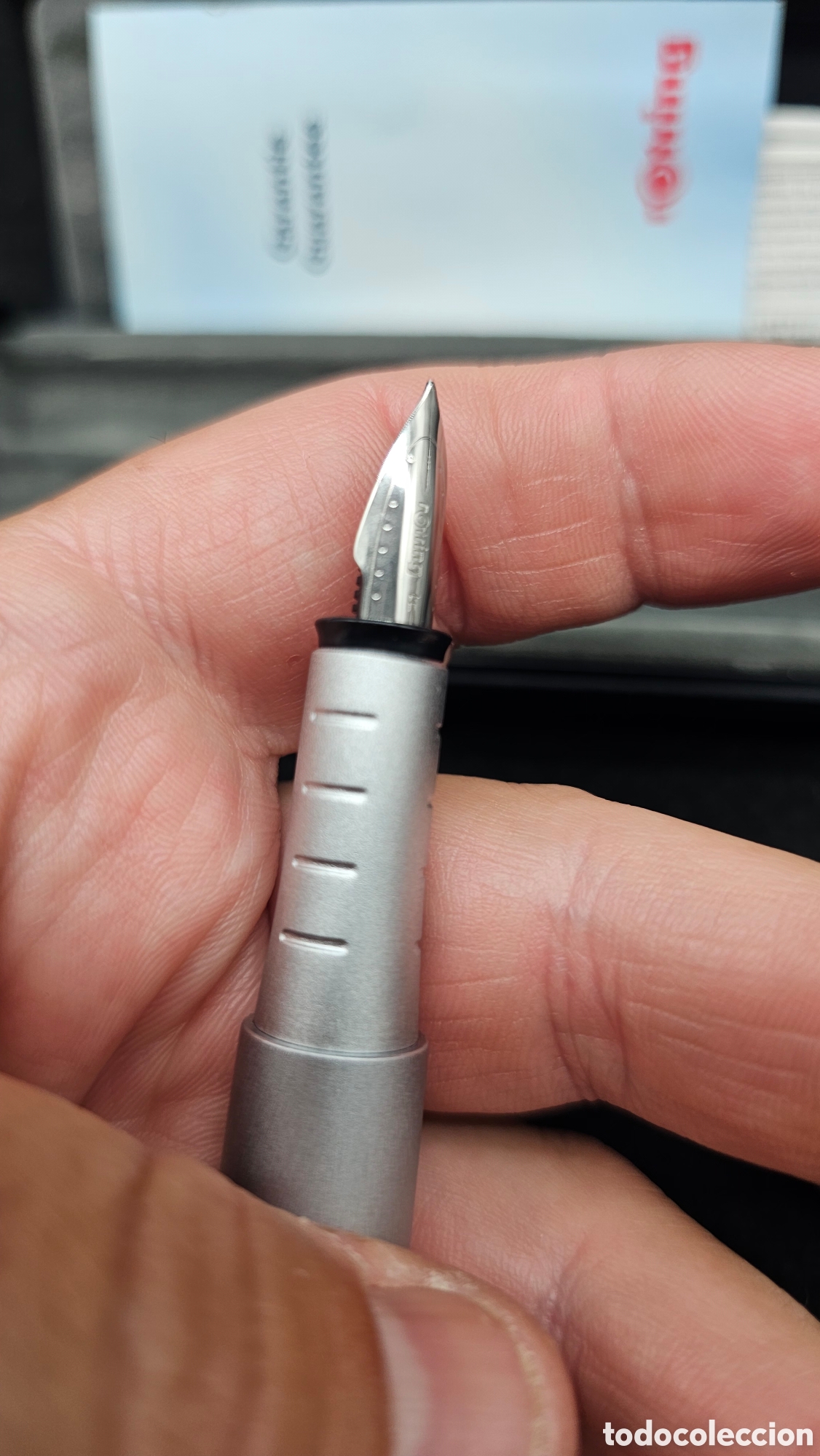 Plumas estilogr&aacute;ficas antiguas: PLUMA de la marca alemana rOtring - Foto 3