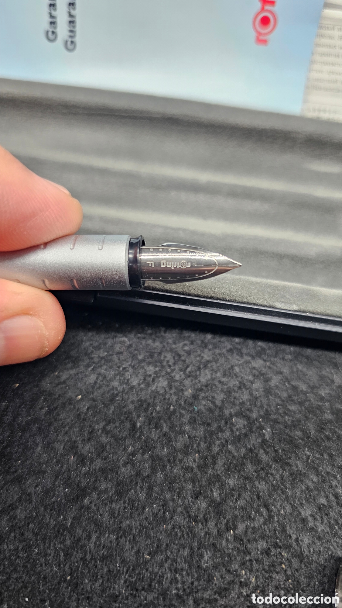 Plumas estilogr&aacute;ficas antiguas: PLUMA de la marca alemana rOtring - Foto 4