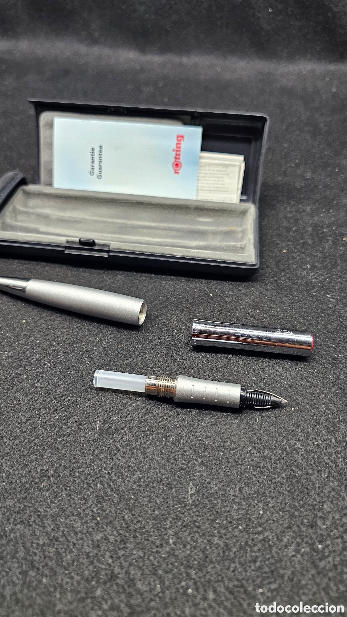 Plumas estilogr&aacute;ficas antiguas: PLUMA de la marca alemana rOtring - Foto 6