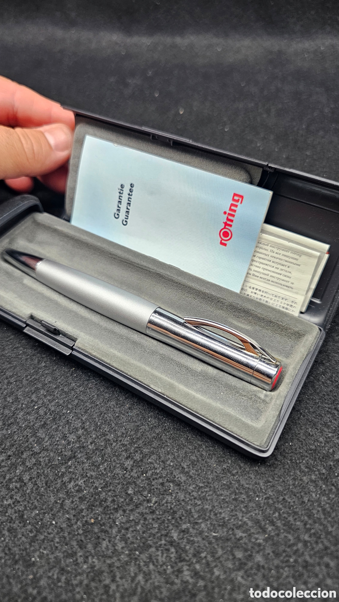 Plumas estilogr&aacute;ficas antiguas: PLUMA de la marca alemana rOtring - Foto 7