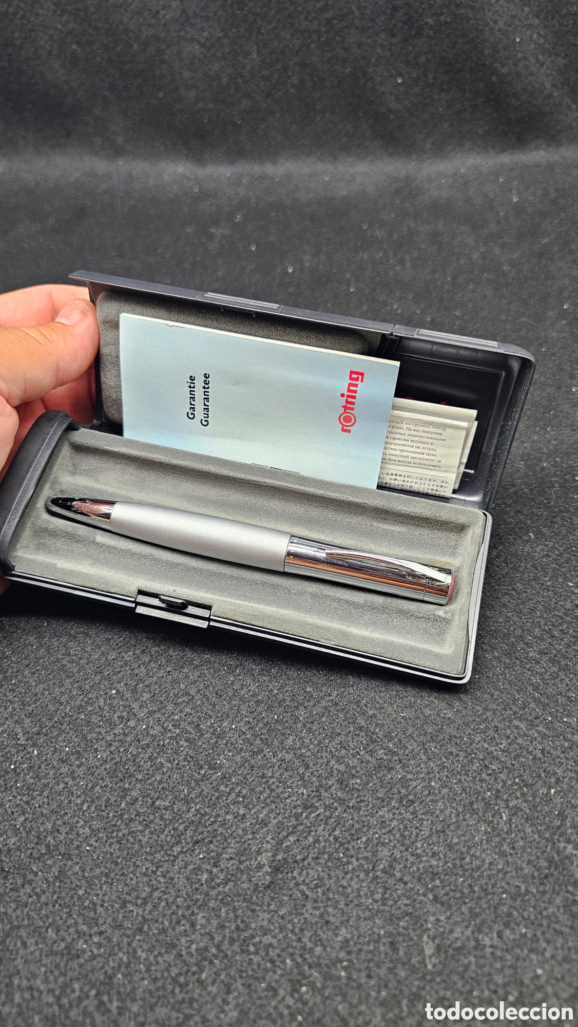 Plumas estilogr&aacute;ficas antiguas: PLUMA de la marca alemana rOtring