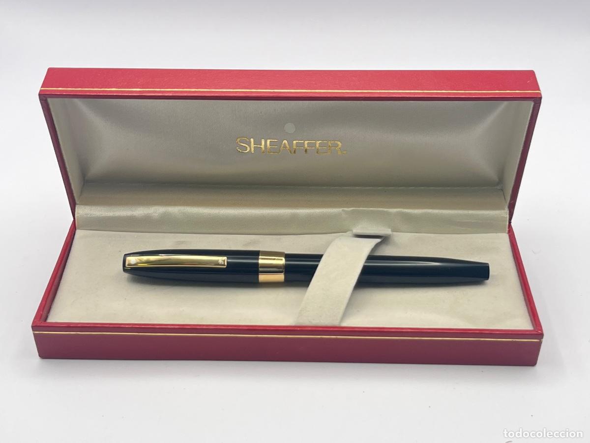 Plumas estilogr&aacute;ficas antiguas: PLUMA ESTILOGRAFICA SHEAFFER MADE IN USA PLUMIN DE ORO