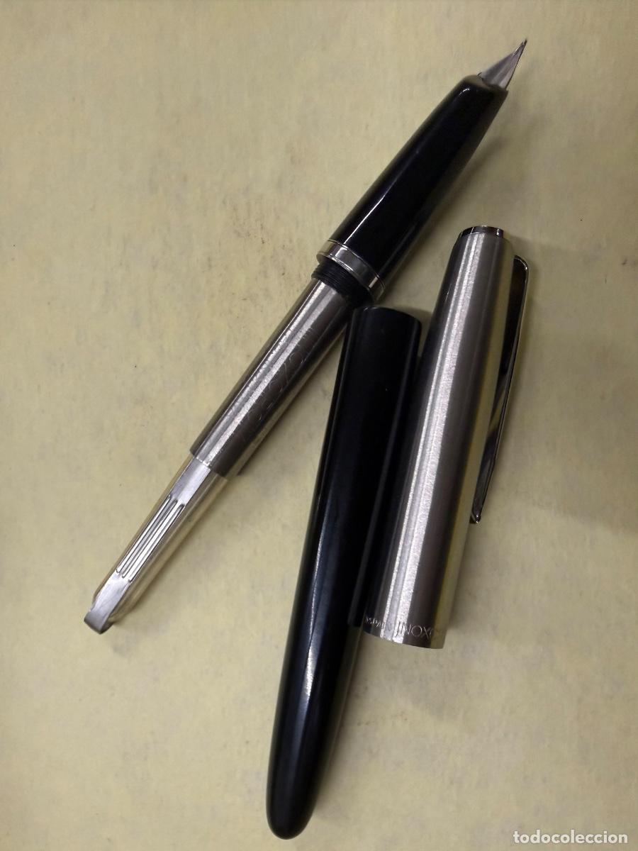 Plumas estilogr&aacute;ficas antiguas: Antigua pluma estilografica INOXCROM 55.