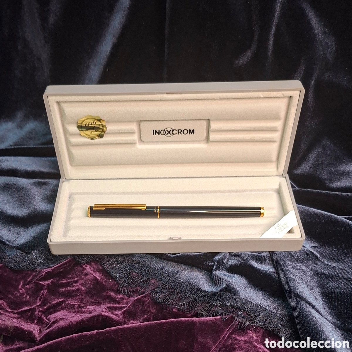 Plumas estilogr&aacute;ficas antiguas: Pluma Inoxcrom nueva en caja original. - Foto 24