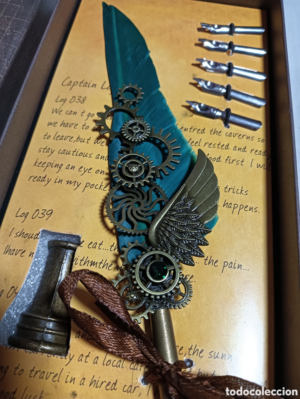 Plumas estilogr&aacute;ficas antiguas: Pluma Estilogr&aacute;fica Escribir Tinta - Foto 3