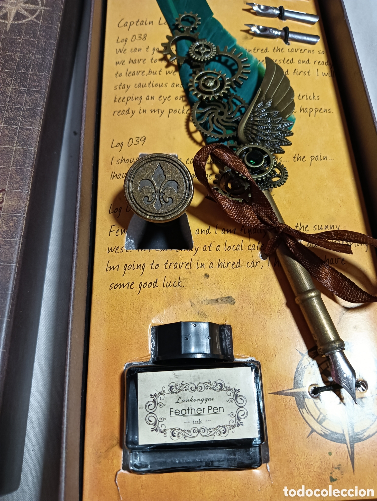 Plumas estilogr&aacute;ficas antiguas: Pluma Estilogr&aacute;fica Escribir Tinta - Foto 4