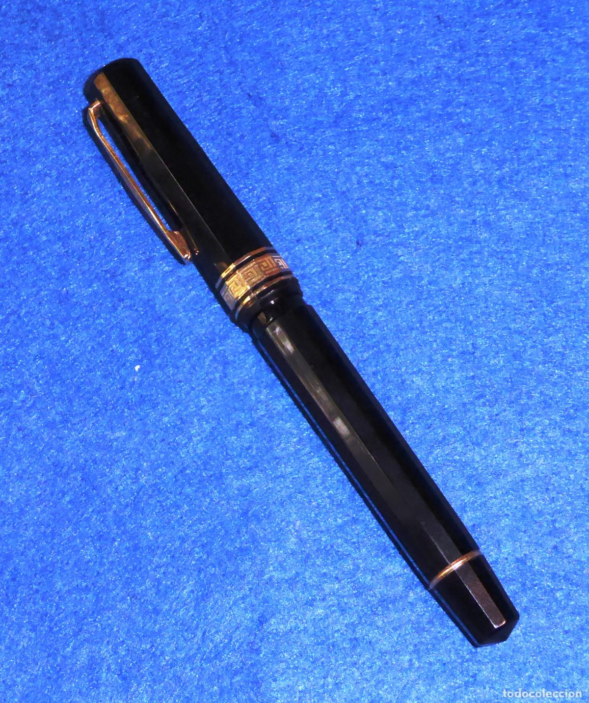 Plumas estilogr&aacute;ficas antiguas: PLUMA ESTILOGRAFICA OMAS 1930 - Foto 3