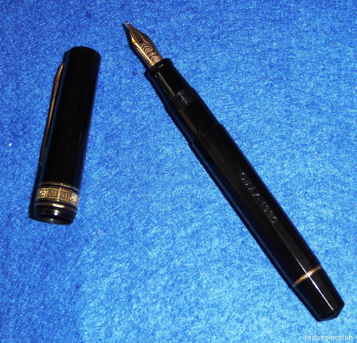 Plumas estilogr&aacute;ficas antiguas: PLUMA ESTILOGRAFICA OMAS 1930 - Foto 5